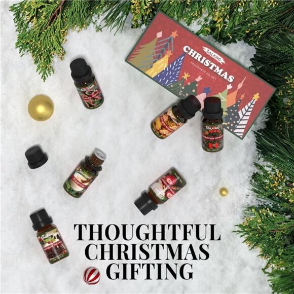 Christmas Fragrance Oils Set - Essential Oils for Diffuser, Soap, Candle - Picture 5 of 8